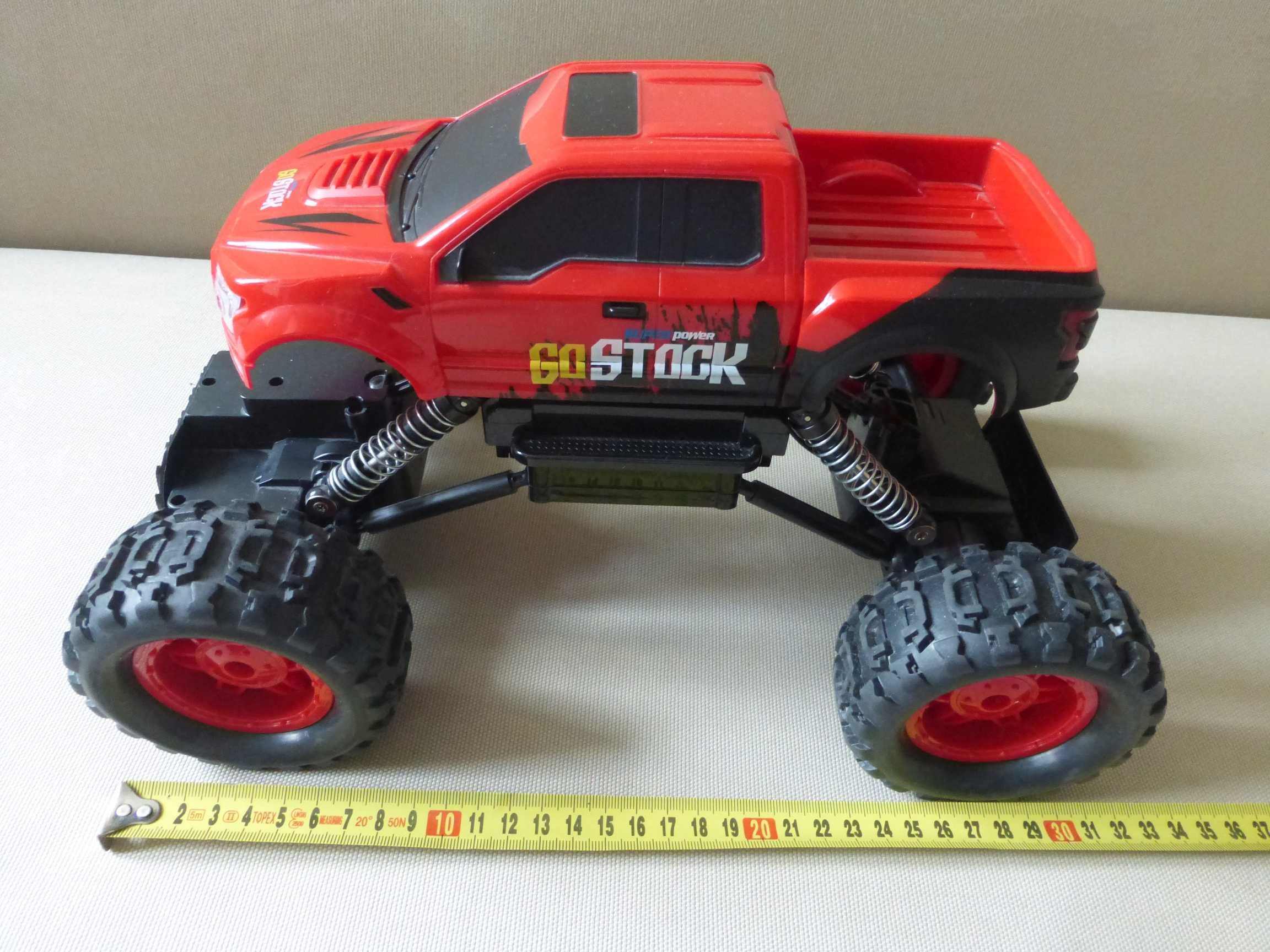 Samochód zdalnie sterowany 4WD auto 4x4 Rock Crawler 2x akumulatory 6V