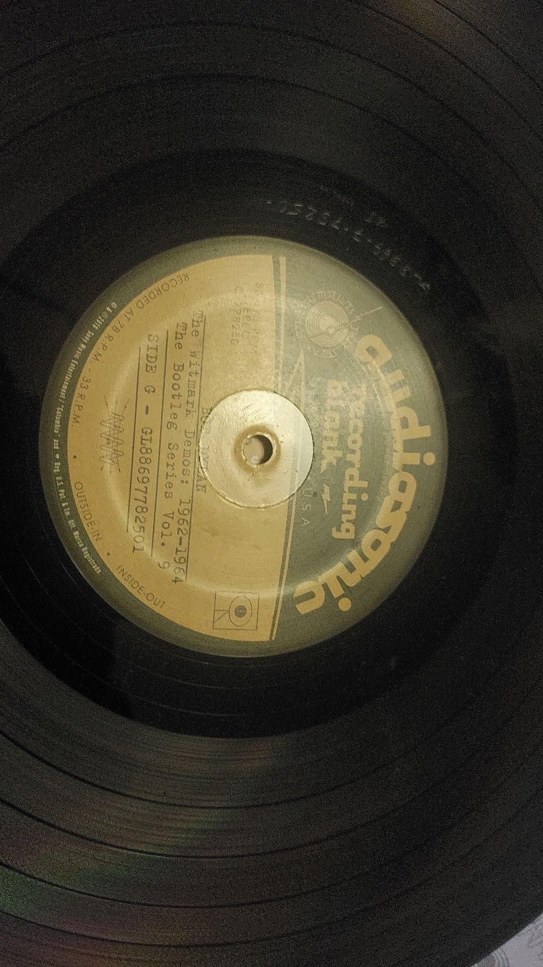 Bob Dylan Witmark Demos