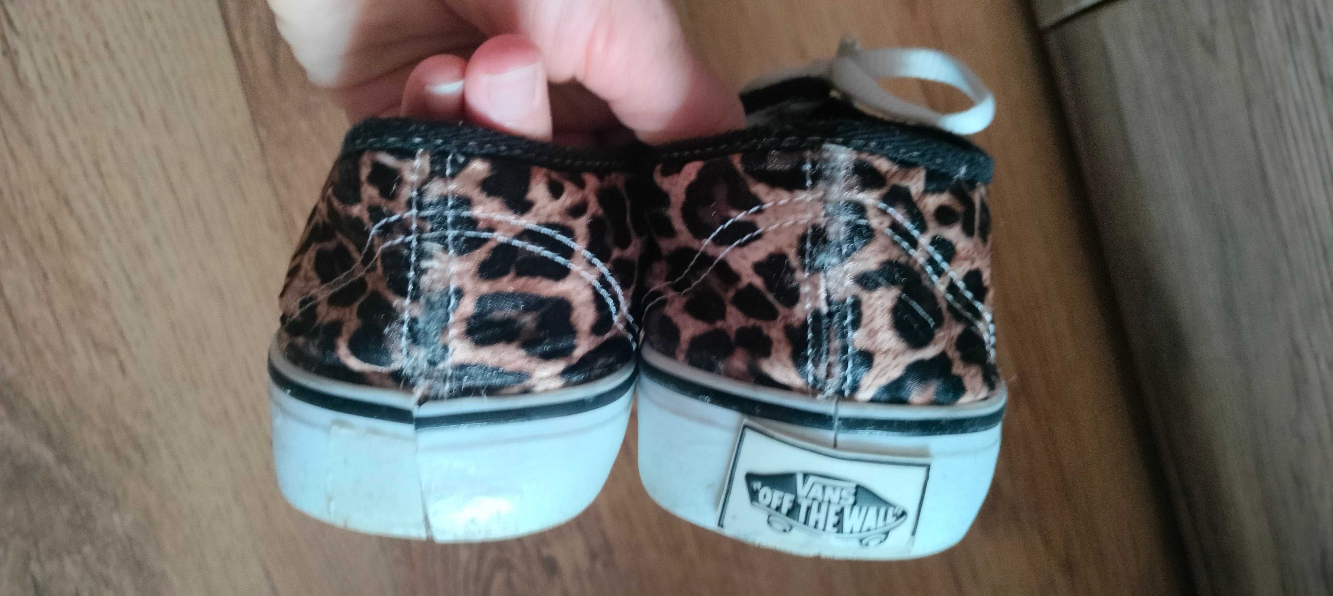 Tenisówki damskie Vans gepardzie cętki 40 25 cm