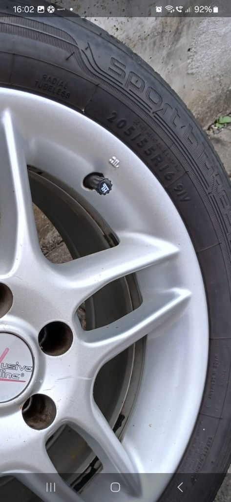 Kola 205 55 r16 . 5x112 audi a3 . Vw . Dunlop
