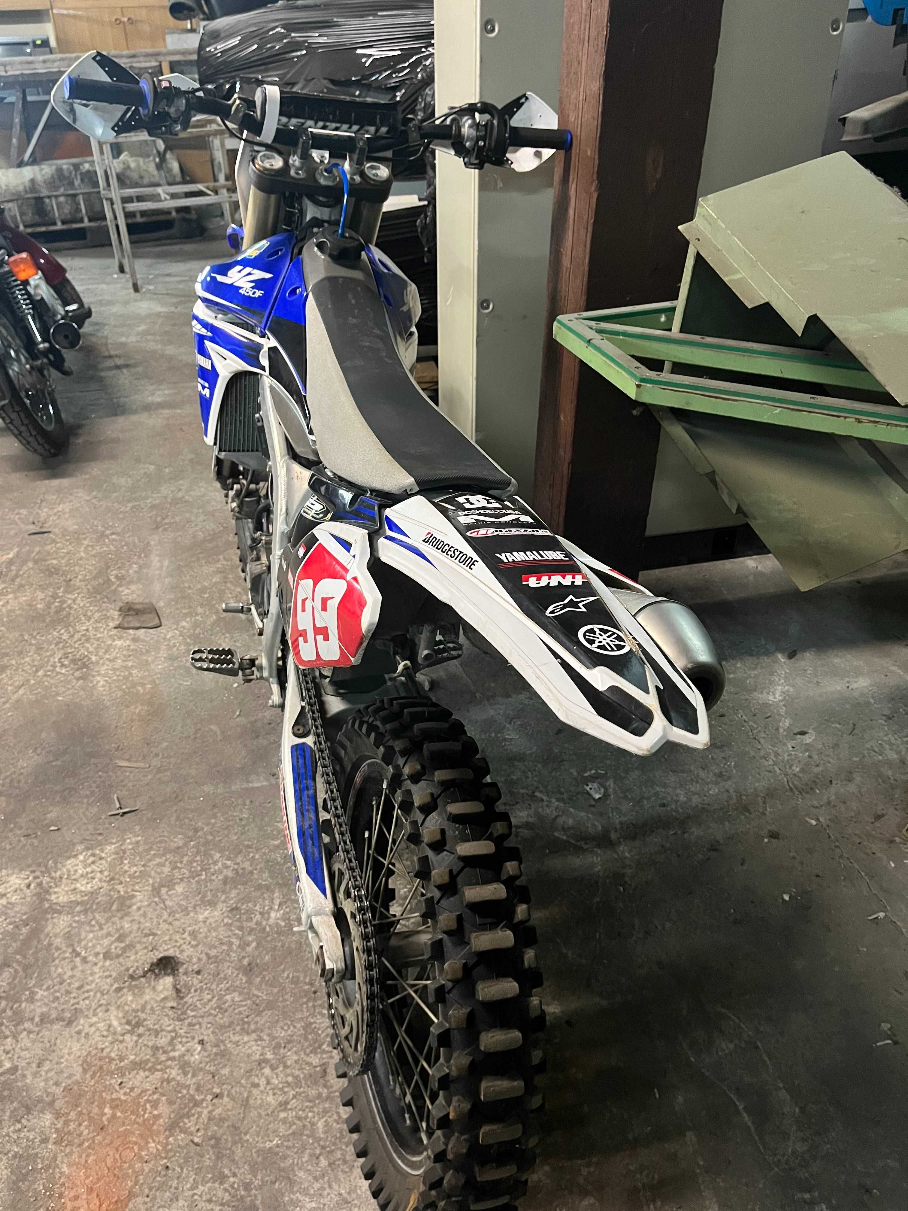 Yamaha YZ450F wtrysk cross doskonały stan