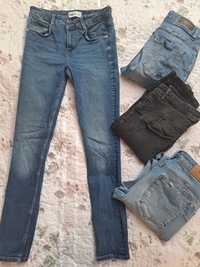 Zestaw spodni jeansowych skinny rozm 36 Zara/Stradivarius/Medicine