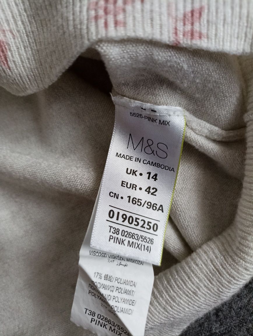 Marks & Spencer sweter 14/42/Xl