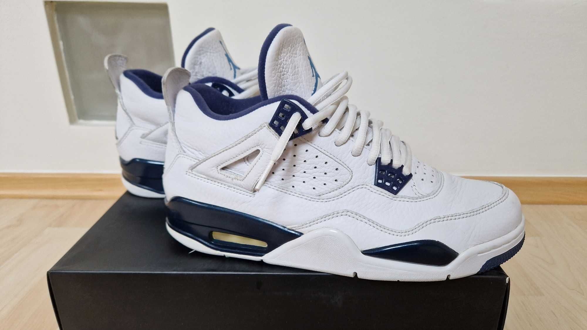 Nike Air Jordan Retro 4 LS Columbia Navy 42,5 EUR = 9 US 9US