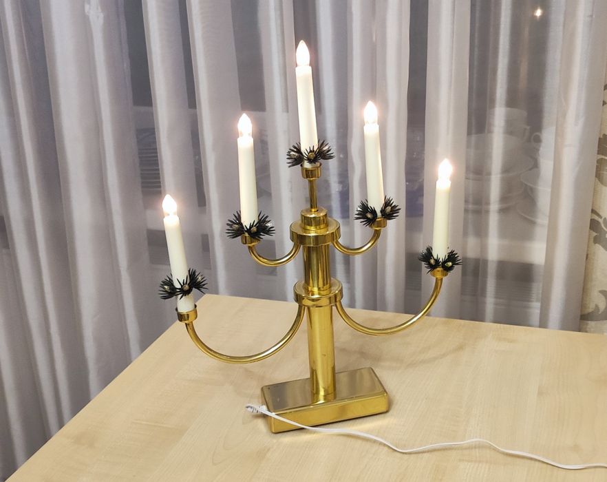 Подарунок на новий рік подсвечник