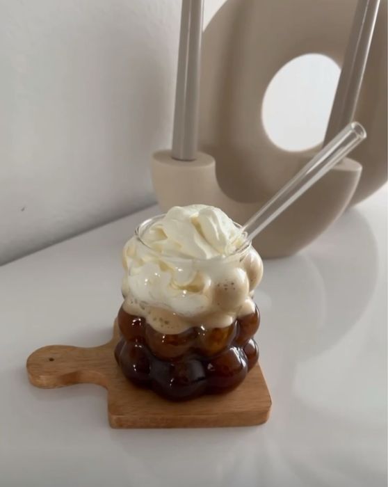 Zestaw 5 bąbelkowych szklanek