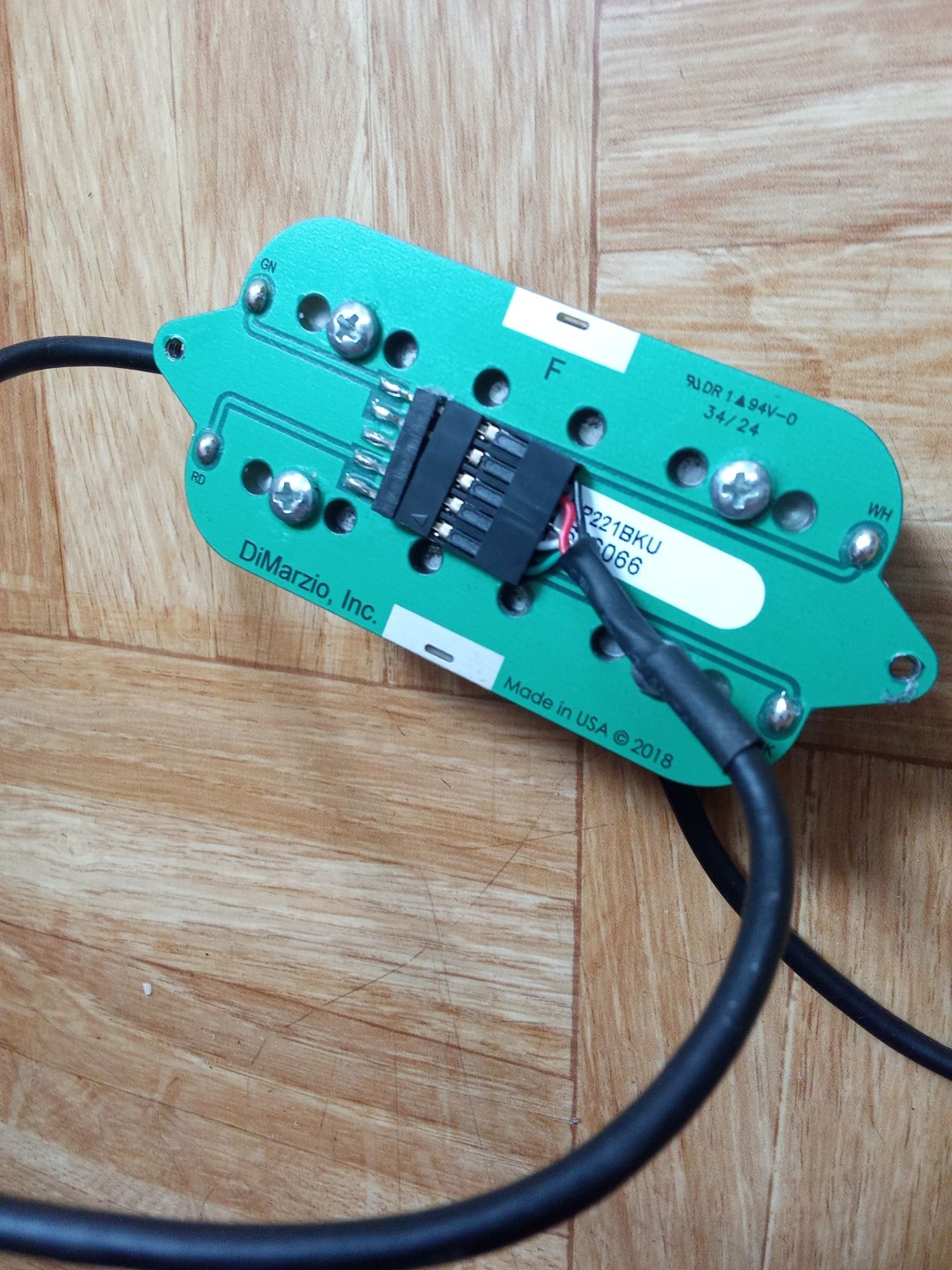 Dimarzio D Activator X neck gryf humbucker f space standard