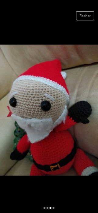 Amigurumi do Pai Natal