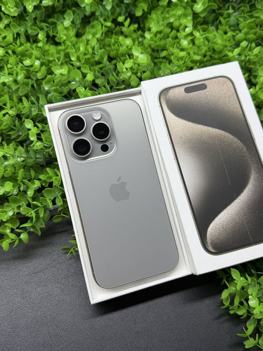 iPhone 15 Pro, 256Gb, Natural Titanium (Neverlock)Айфон 15 Про, #2077