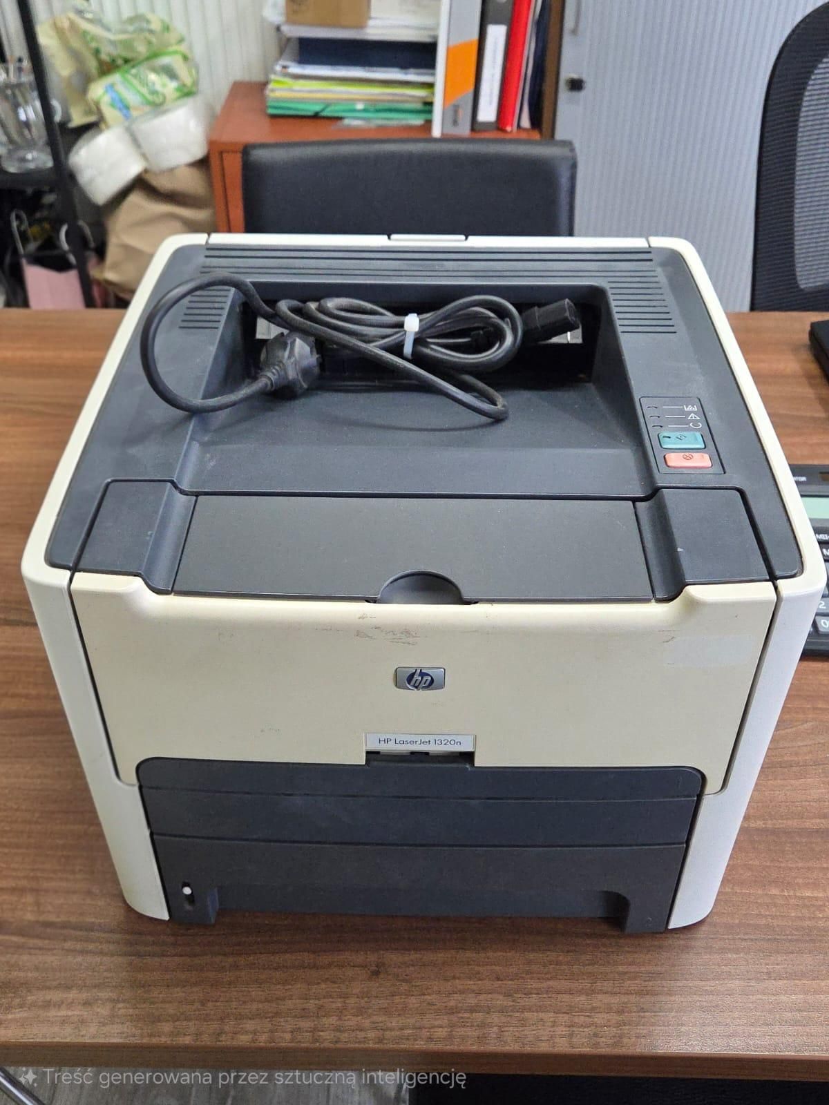 Drukarka HP LaserJet 1320n – sprawna