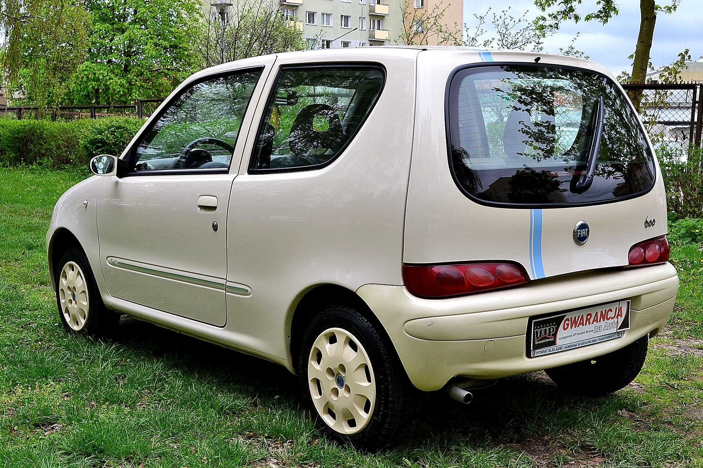 Fiat - Seicento 1.1 cm  wersja limitowana , 59 tys km przebiegu Okazja