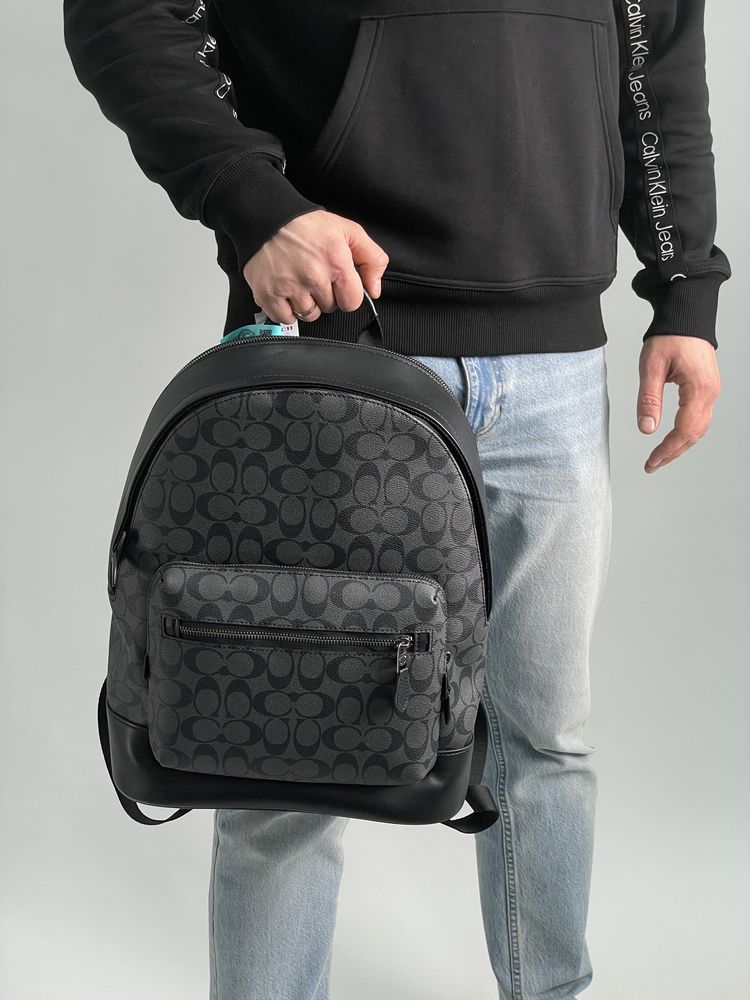 Мужская сумка Coach чоловіча сумка рюкзак для подорожей поїздок залу