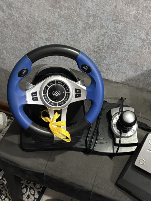 Ігрове кермо/руль Sven GC-W600 з КПП та педалями