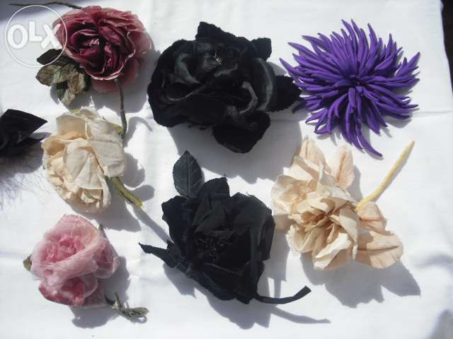 "Flores de pano " lindíssimas!