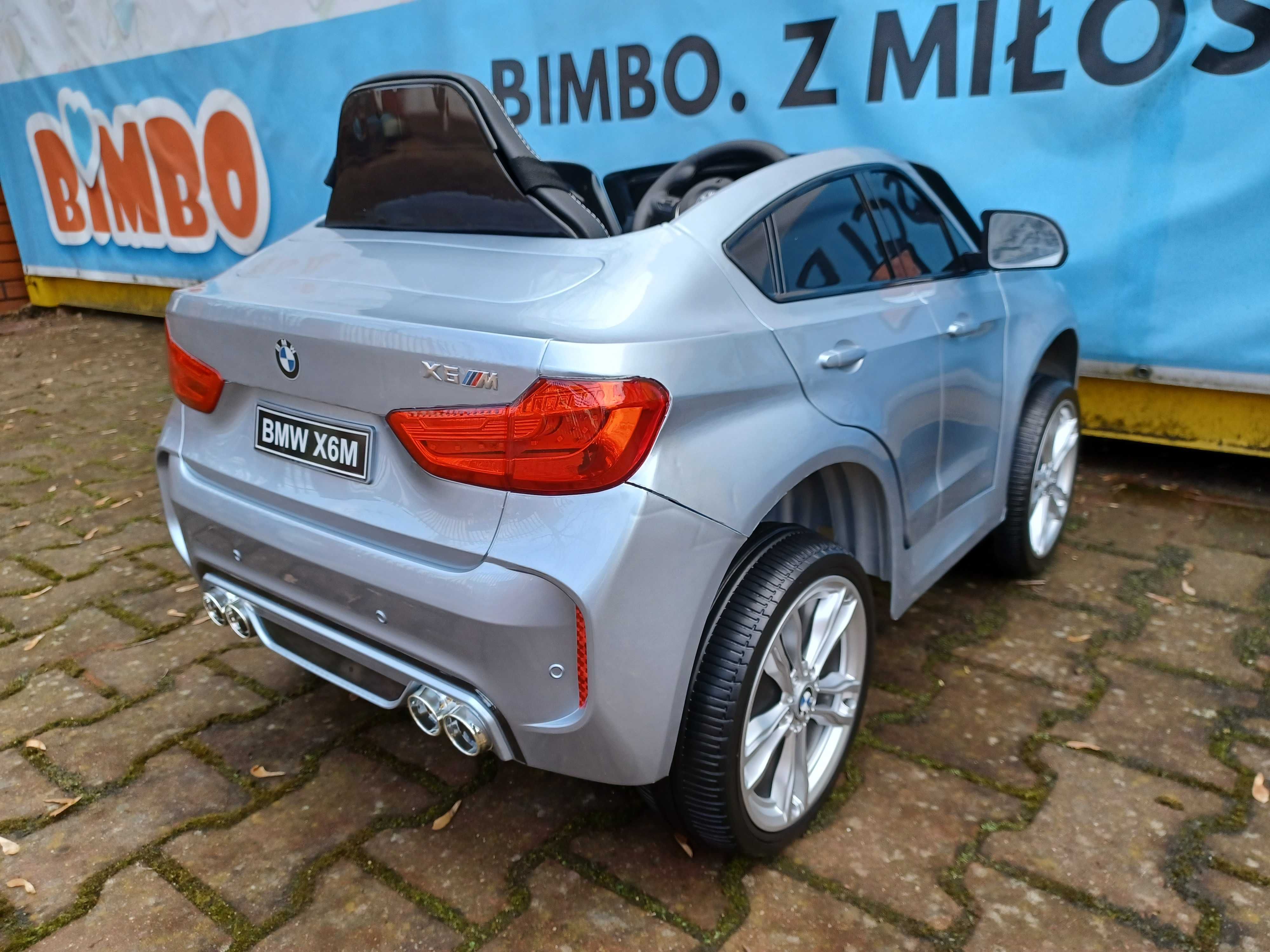 NOWY BMW X6M 12V LAKIEROWANY na akumulator 12V dla dzieci 2x45W +PILOT