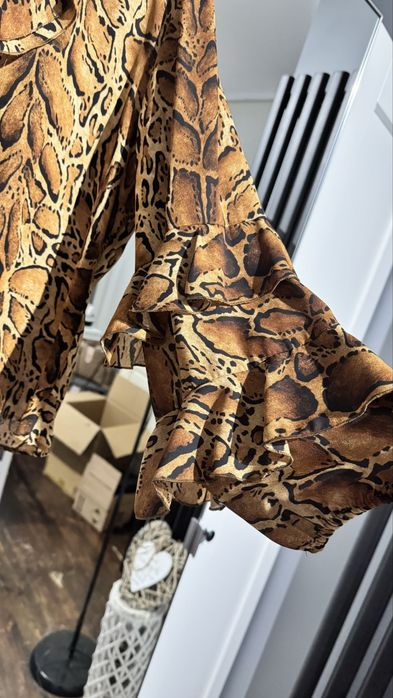 Nowa bluzka zara panterka modna