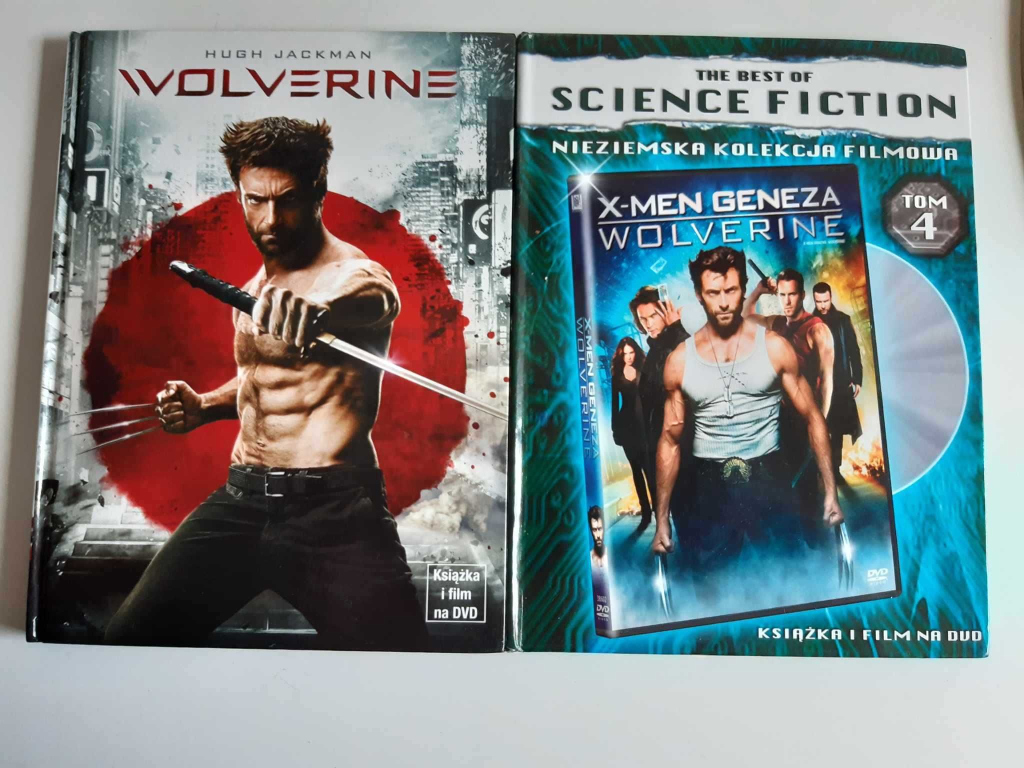 Film dvd Volverine i X-Men Geneza Volverine, wyd. książkowe, PL