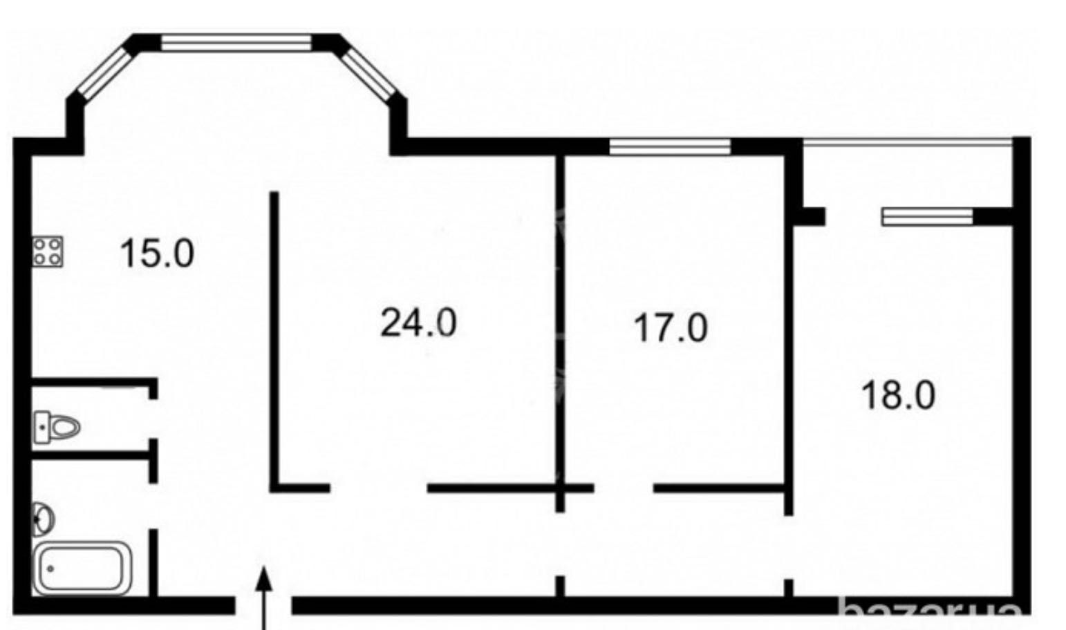 Оренда. 3к. 97м2. Юрія Іллєнка 83д (Мельникова). Лук’янівська.