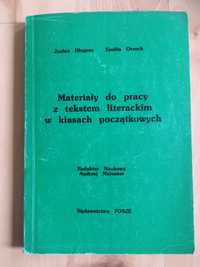 Materiały do pracy z tekstem literackim w klasach początkowych