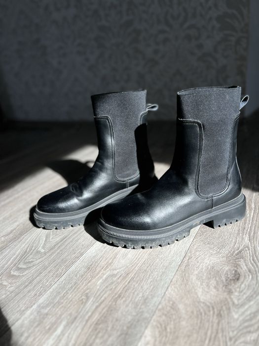 Reserved шкіряні  Черевики челсі черевики ботинки