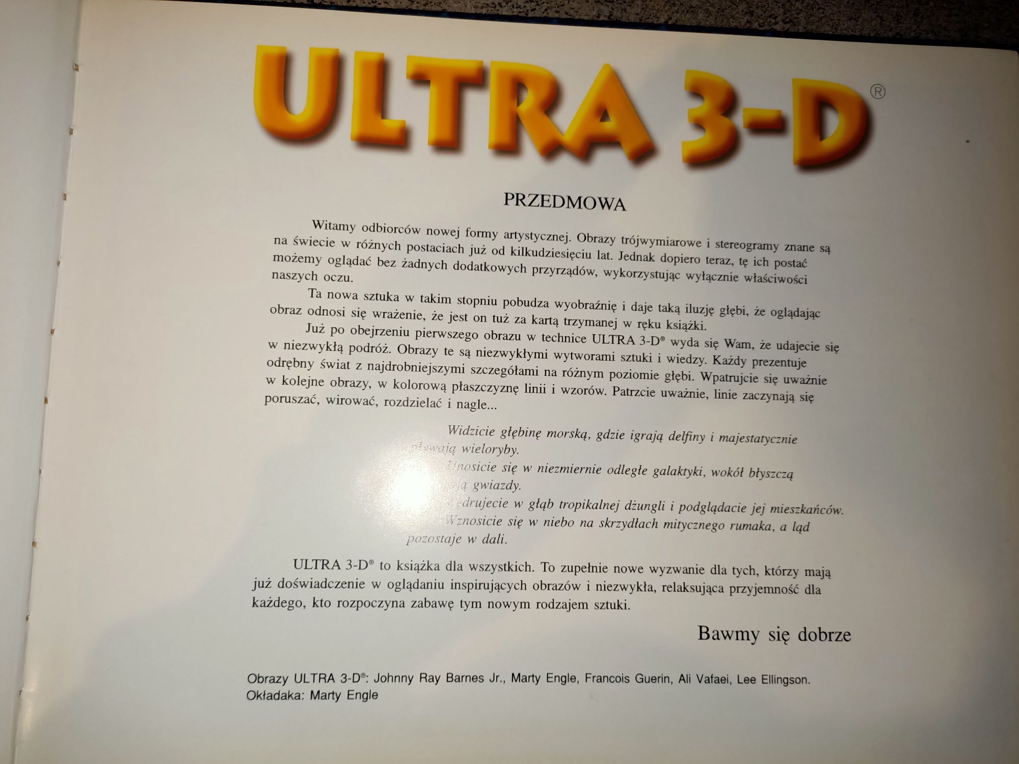 Ultra 3 D Magiczne obrazy Oprawa twarda
