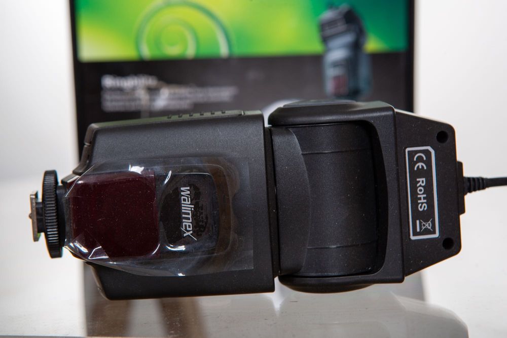 Flash Anelar para fotografia macro - Walimex