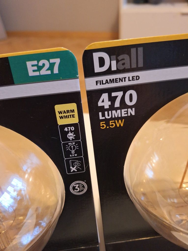 Żarówki retro E27 470 lumenów 5,5W
