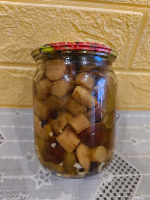 Гриби консервовані,Білі,польські,маслята