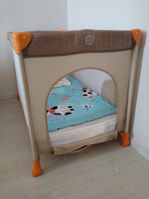 Манеж-кроватка Bertoni Nanny з матрацом