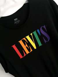 Levi's t-shirt koszulka krótki rękaw sportowa logowana męska XL