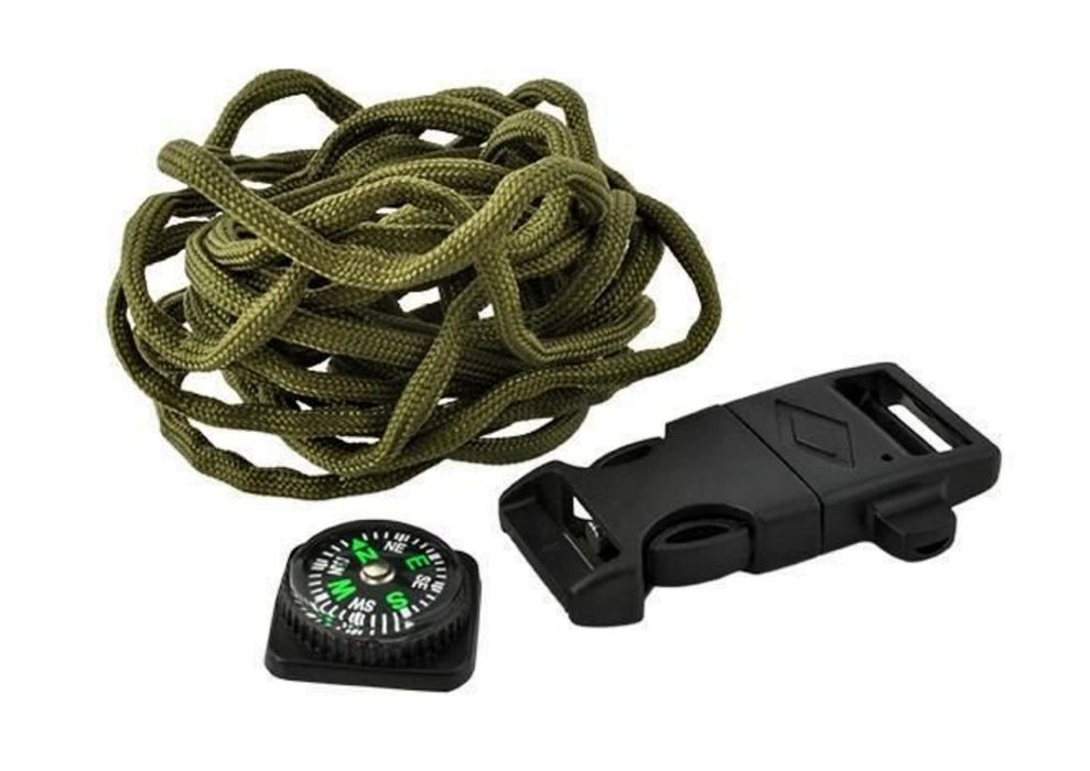 Bransoletka survivalowa 5w1 nowa