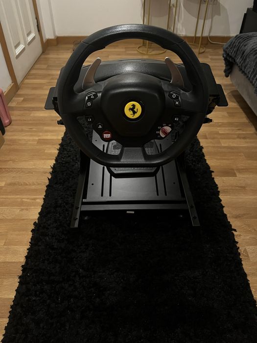 Volante + pedais + suporte