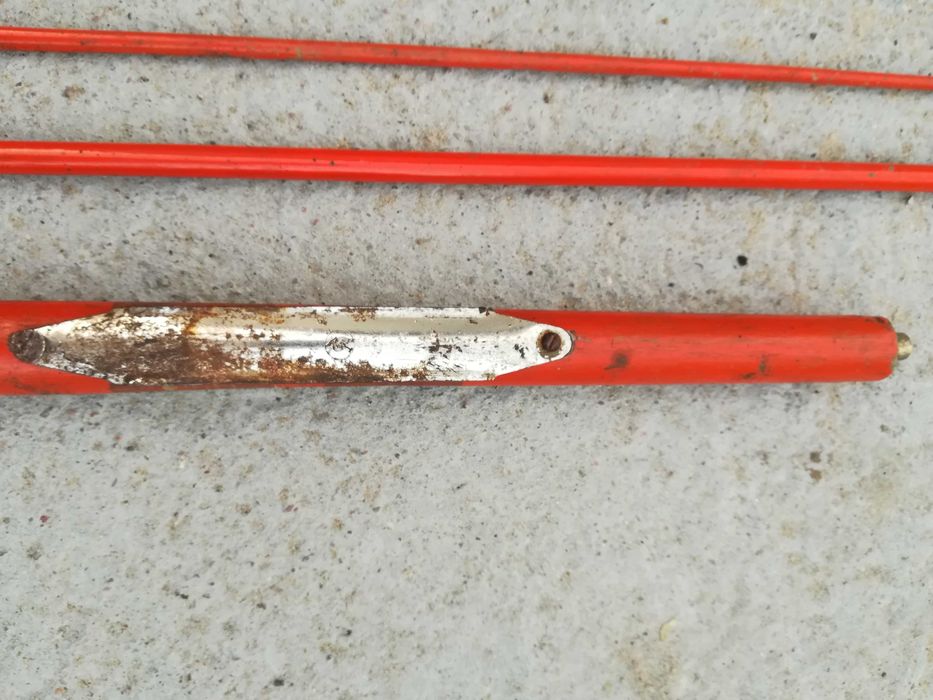 Kolekcjonerska wędka spining wytwórni Sprzęt Rybacki z Warszawy PRL