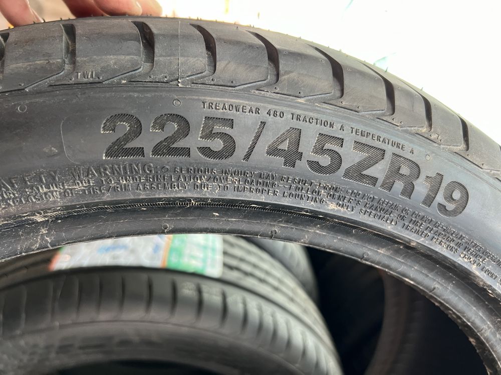 225/45R19	 Doublestar PRTECH DSU02 96W XL  шини нові літо