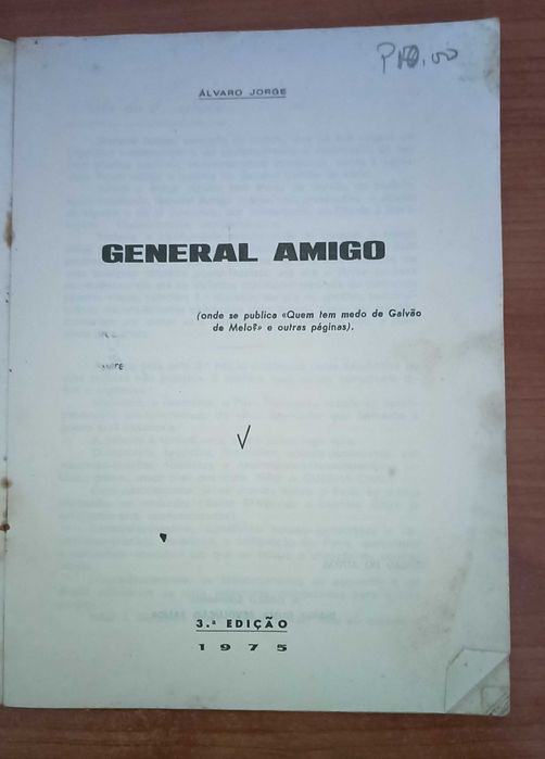 General Amigo 3ª Edição (1975)