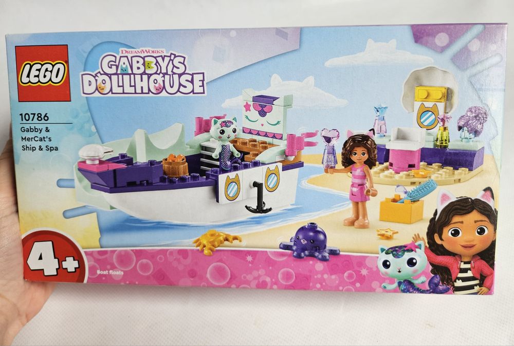 Zestaw Lego 10786 Koci Domek Gabi statek i spa