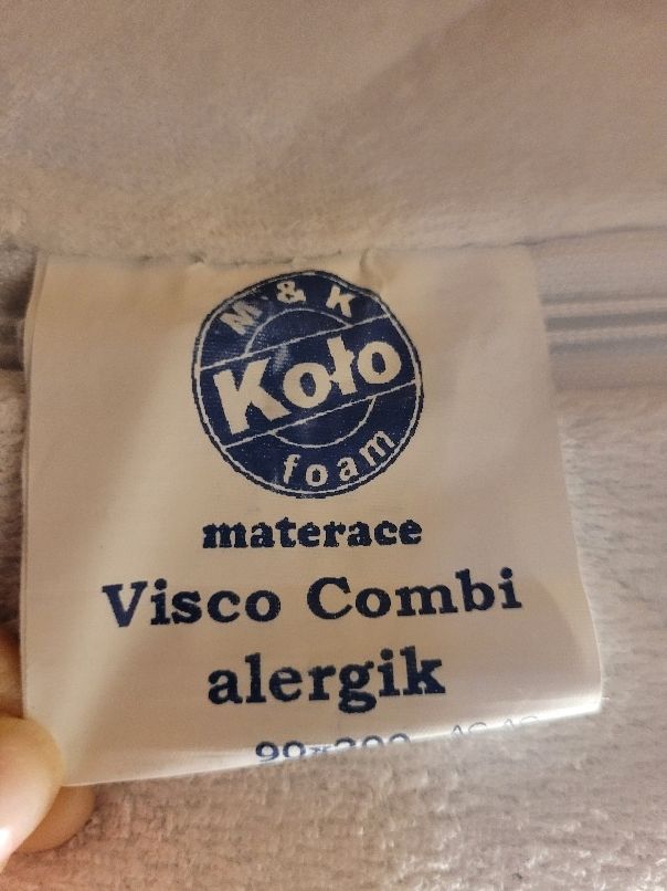 Materac Koło Visco Combi  90x200