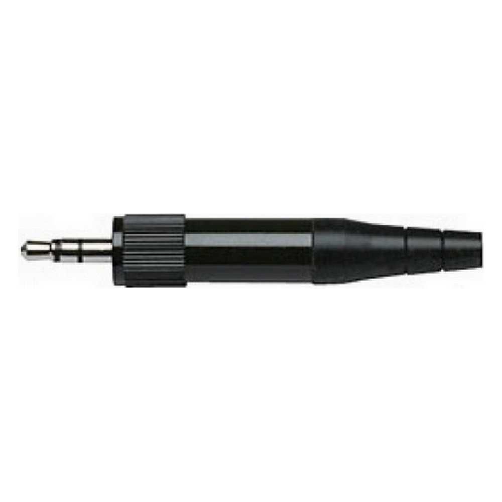 SENNHEISER Złącze JACK 3,5mm 1/8" TRS stereo wtyk z nakrętką czarny