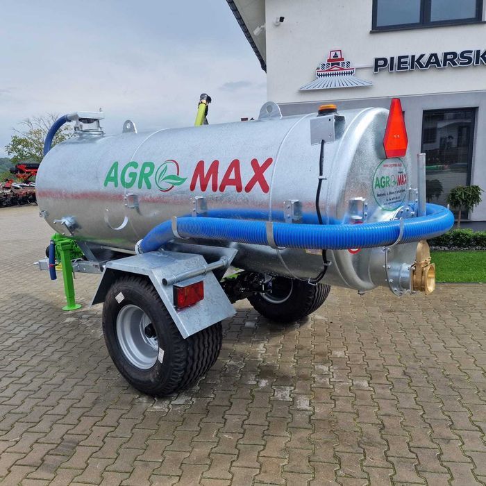 Beczkowóz 4000 litrów, Agro Max. Wóz asenizacyjny
