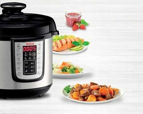 Multicooker Tefal wolnowar - szybkowar - gotowanie na parze, pieczenie