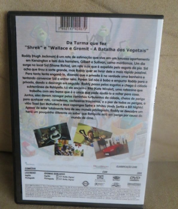 Personagem Série Tom & Jerry + Oferta DVD Por Água Abaixo