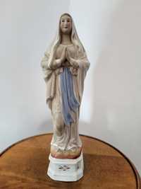 Przedwojenna biskwitowa porcelanowa figurka Matki Boskiej