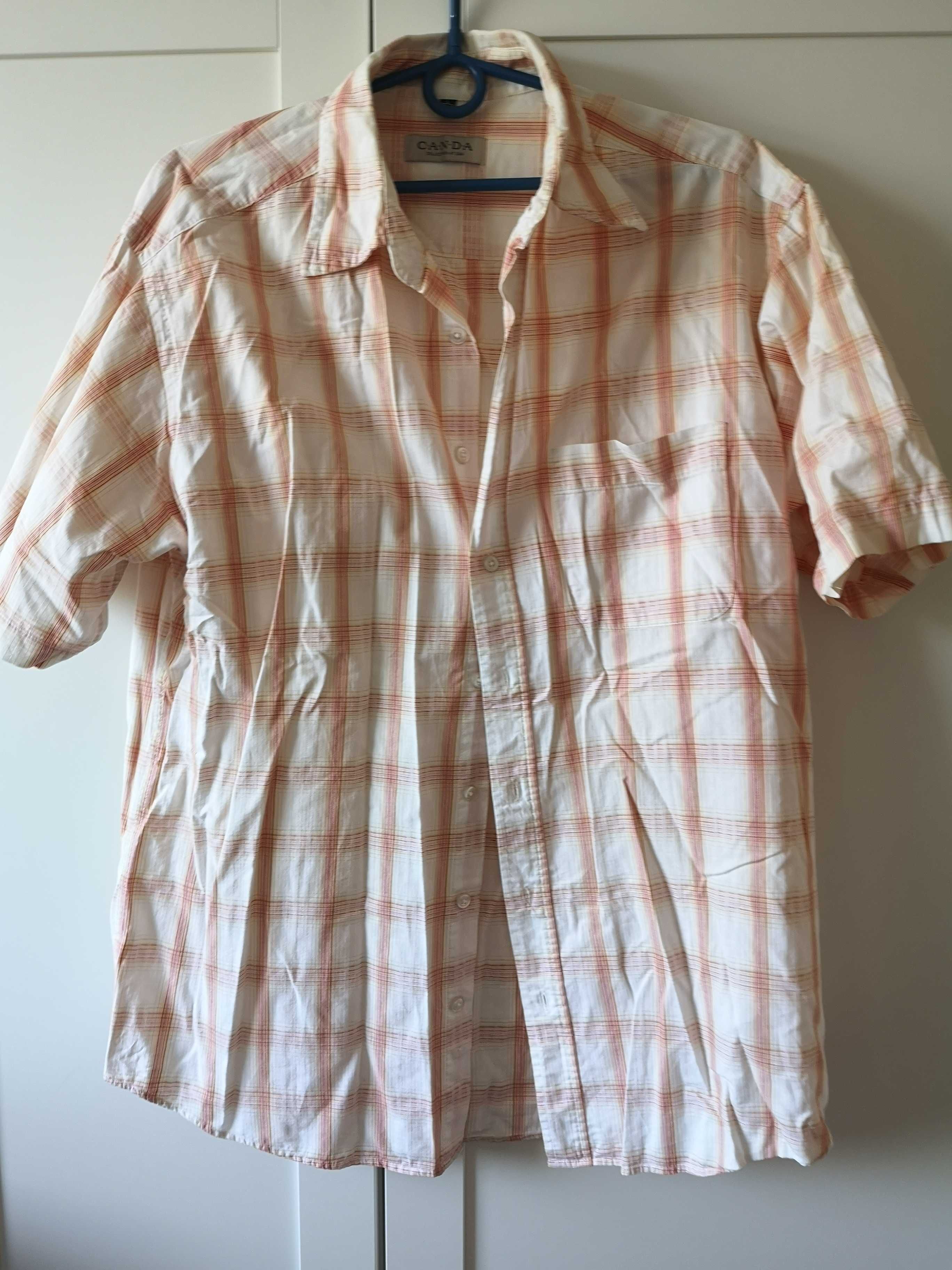 C&A Canda koszula w kratę bawełna 41/42/L