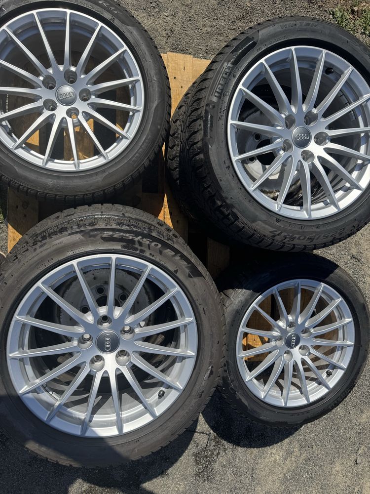 Комплект литые диски r17 5/112 Audi с резиной