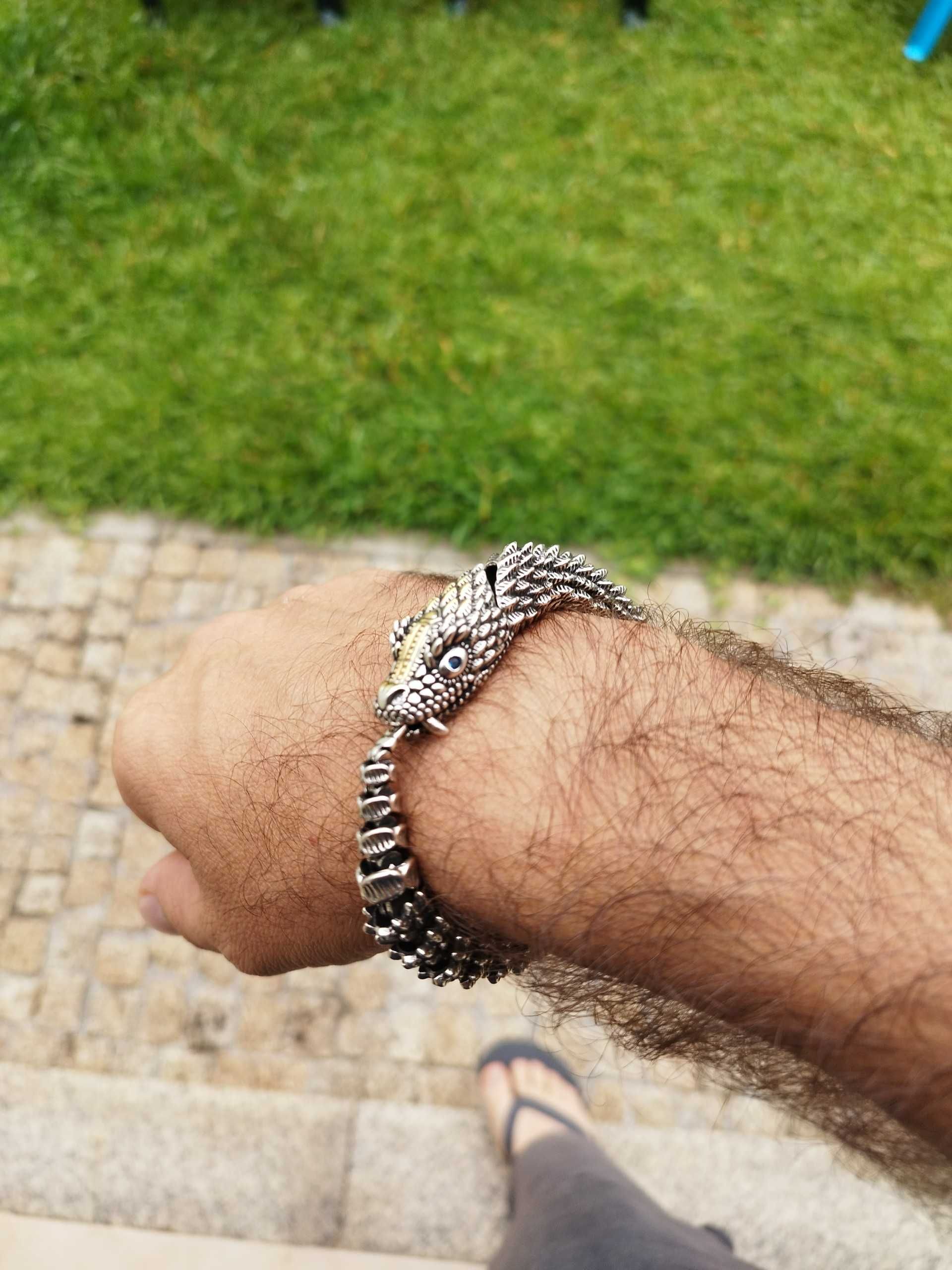 Pulseira retro Serpente