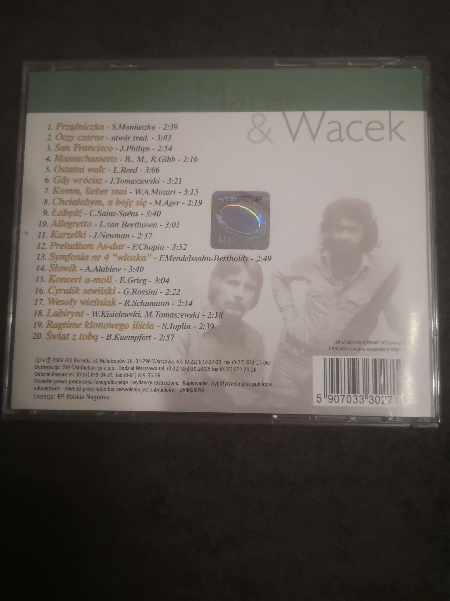 Marek & Wacek Złote przeboje stare wydanie