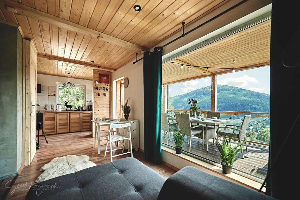 DOMEK w SZCZYRKU/ Widok na Góry/Sauna i Jacuzzi w cenie pobytu!!