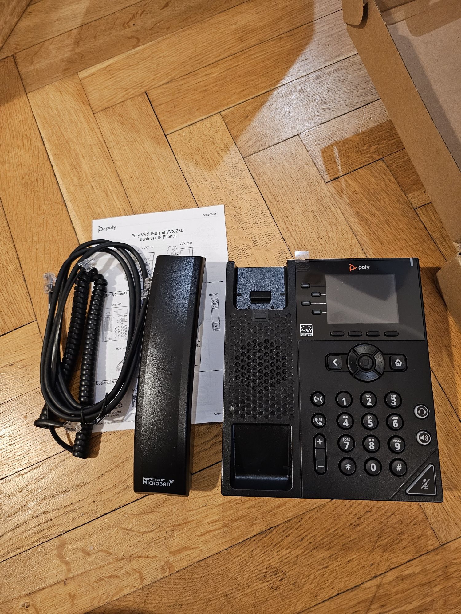 Polycom Poly VVX 250 biznesowy telefon IP VoIP Sieciowy 4-Liniowy SIP