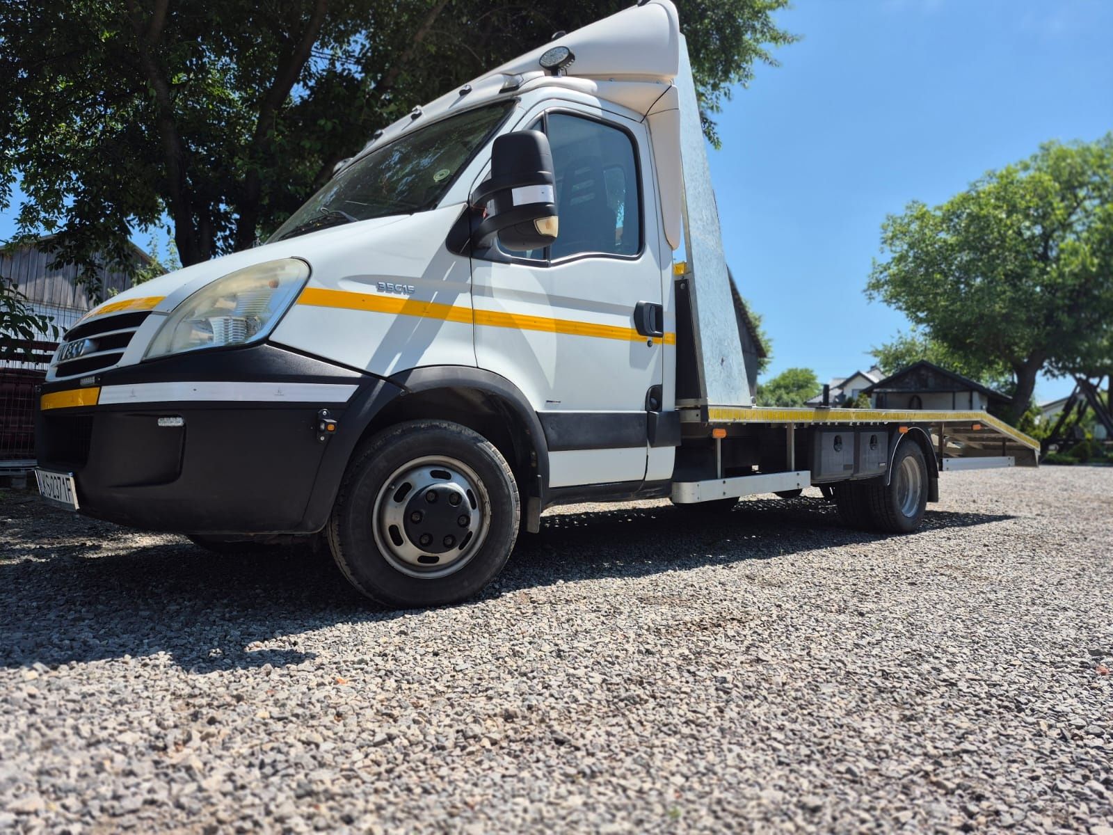 Iveco 35c15 autolaweta pomoc drogowa mały przebieg  PL Salon