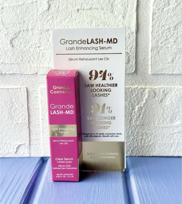 Grande cosmetics grande lash-md сироватка для зміцнення вій 0,7ml